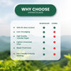 Comparison chart showing MyArtscape transfer paper benefits: less smudging, 8% wax, bleed-proof lines