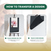 Graphite Transfer Paper Roll, Waxed, 18" x 30ft Roll