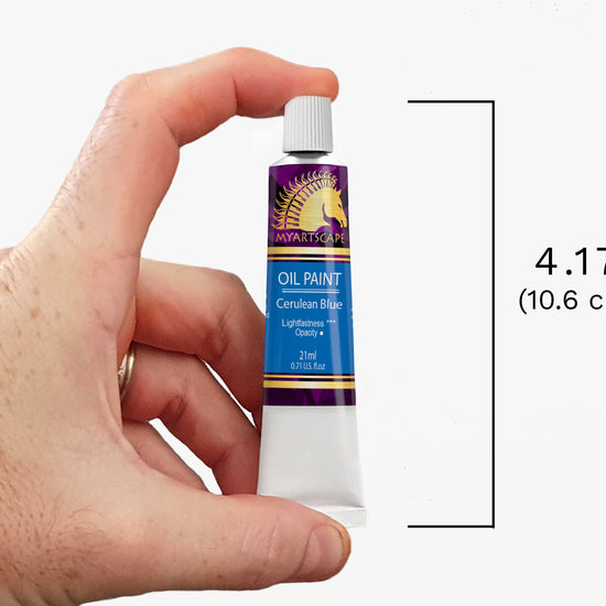 Dive into Art with 12 Stunning 21ml Oil Paint Tubes